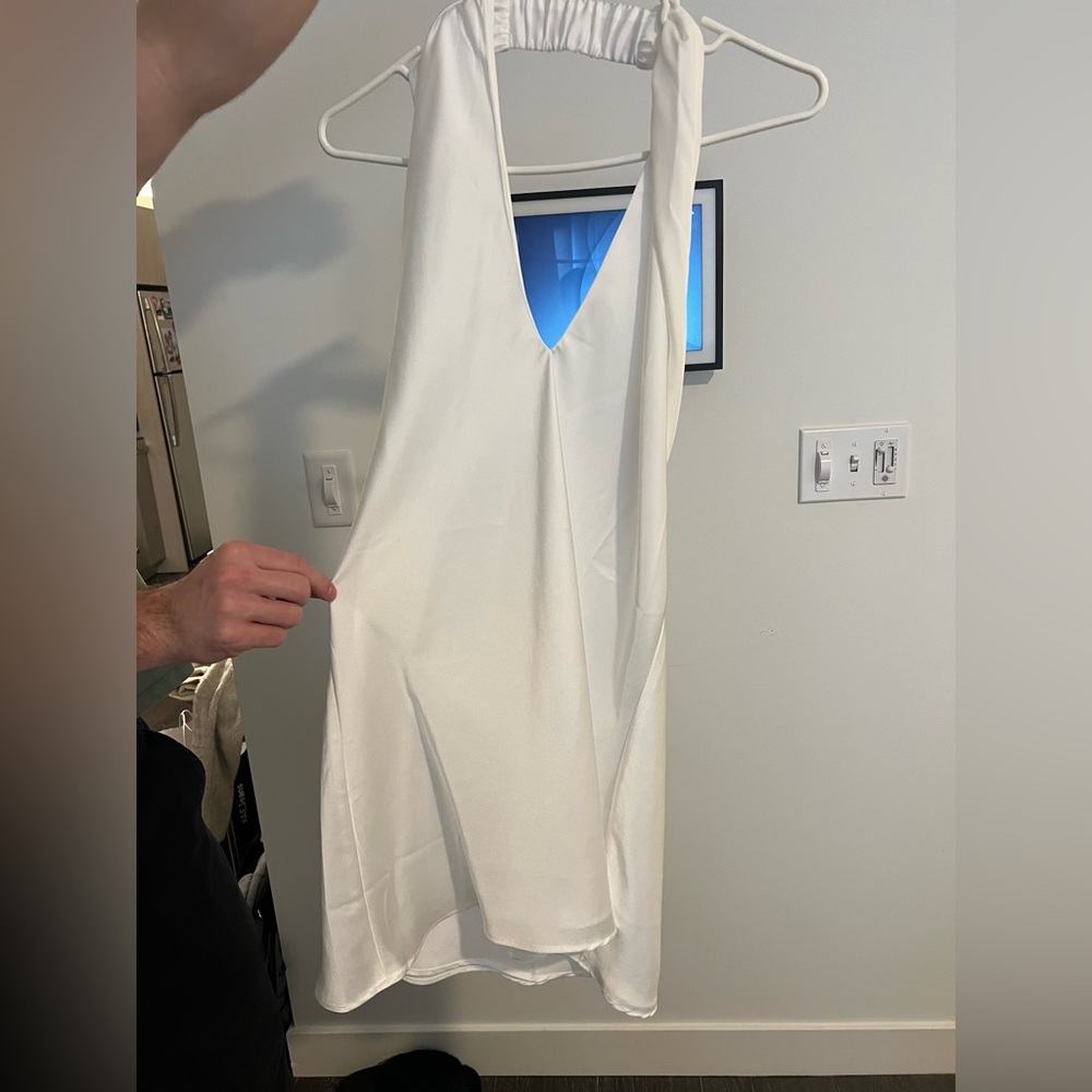 Jasmine Halter Mini Dress